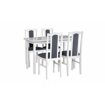 Zestaw stół Max 4 + krzesło Bos 7 - 4 SZT.