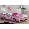 Łóżko samochód różowy Kier 160 - wzór 12