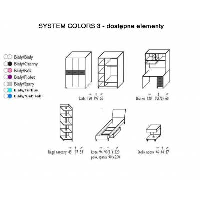 System Colors 3 - dostępne elementy